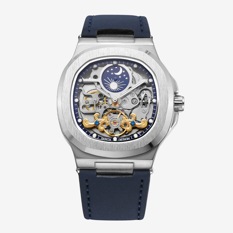 Cavallier Lunar - Silver/Blue