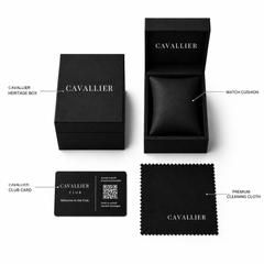 Cavallier watch packaging